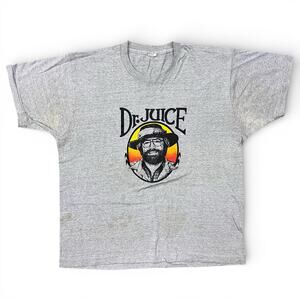 Vintage Dr Juice Fishing Powerful Magic T Shirt Nature Screen Stars USA XL Gray